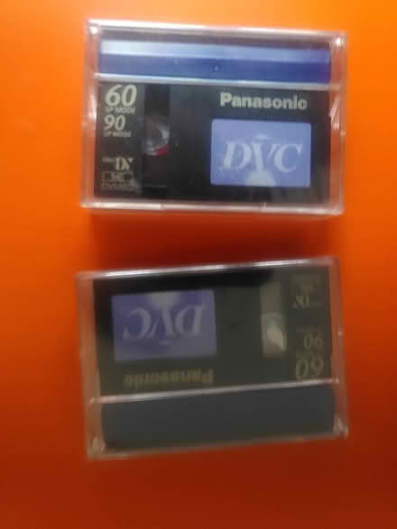 Photo of free 2 x panasonic camcorder cassettes (N7 Holloway Road) #1