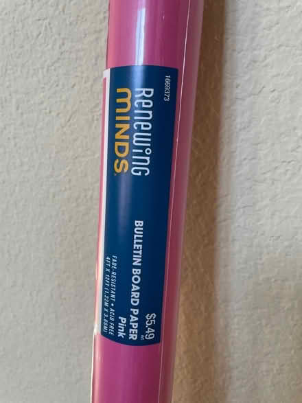 Photo of free Pink Bulletin Board Paper (West Frisco, Tx) #2