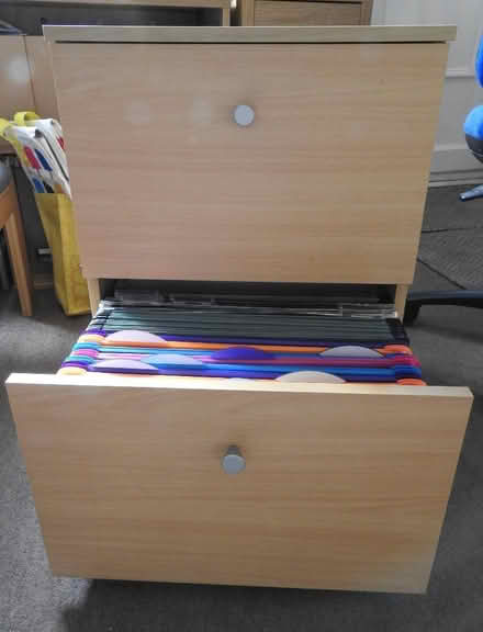Photo of free Small Filing Cabinet and 2 Office Chairs (Lower Earley RG6) #2