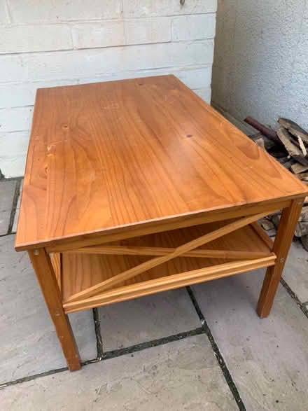 Photo of free Pine coffee table (Long Stratton NR15) #1