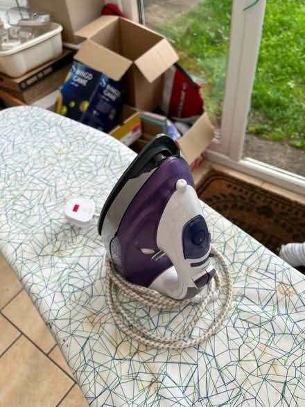 Photo of free Iron and ironing board (Penarth CF64) #1