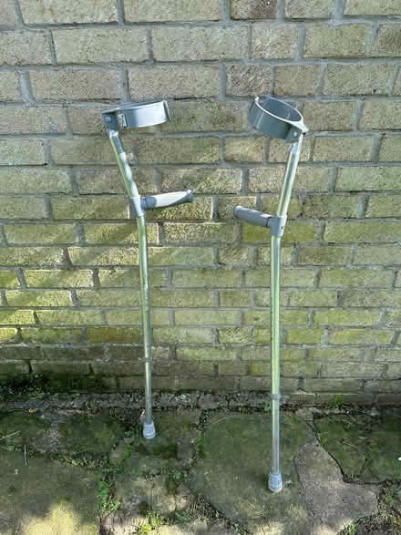 Photo of free Pair of crutches (Bradway S17) #1