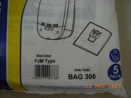 Photo of free Vacuum Cleaner Bags Miele (GL53 Leckhampton) #3