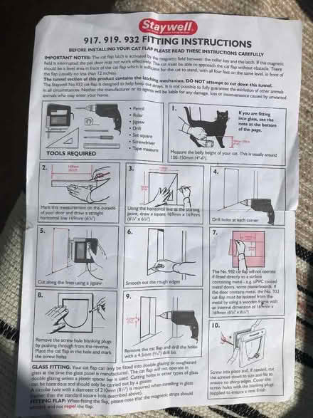 Photo of free Staywell Cat flap (Dersingham PE31) #2