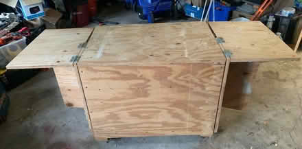 Photo of free Rolling workshop table (Wilmington) #2
