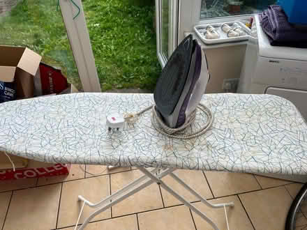 Photo of free Iron and ironing board (Penarth CF64) #2