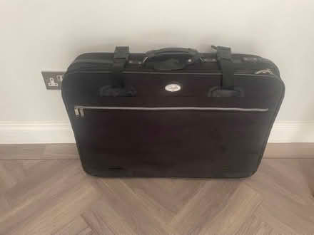 Photo of free Black roller suitcase (Hinchley Wood KT10) #2