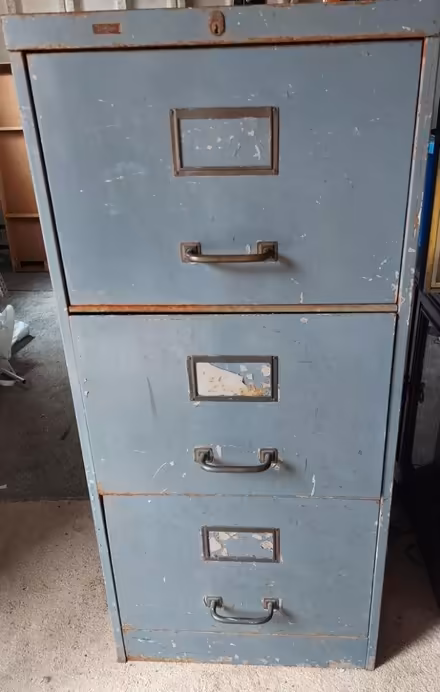 Photo of free Metal filing cabinet (CW2) #1