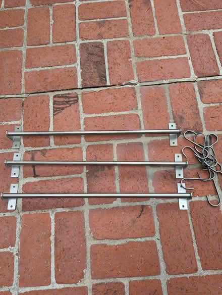 Photo of free Ikea racks and hooks (Terra Linda) #1