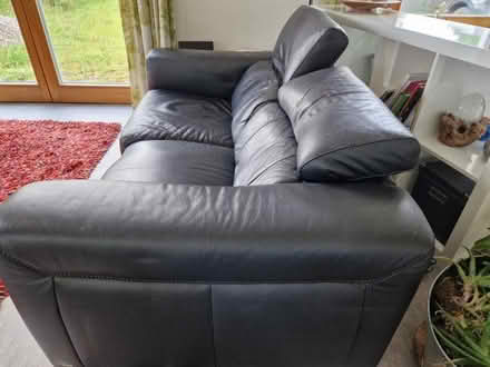 Photo of free 2 seater leather sofa (Culcheth WA3) #2