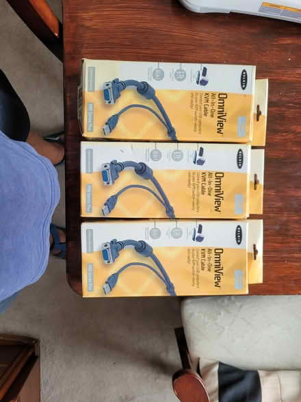 Photo of free 3 Belkin cables (Edmonton, N18) #1