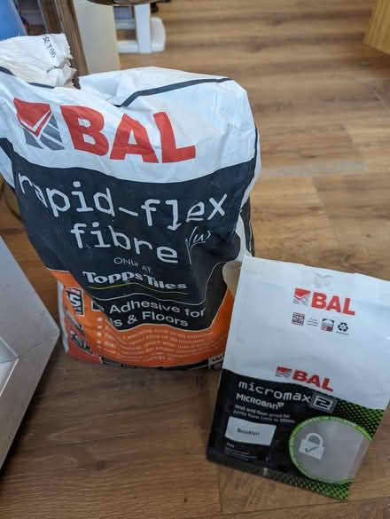Photo of free tile adhesive and grout (Lower Weston) #1