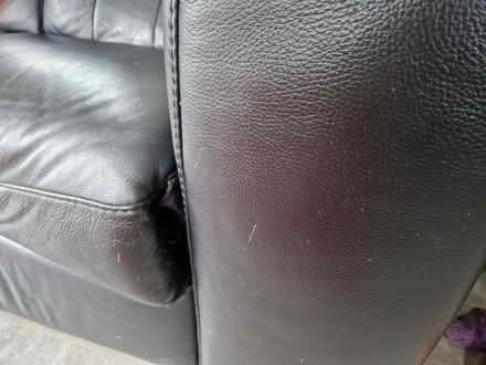 Photo of free 2 seater leather sofa (Culcheth WA3) #3