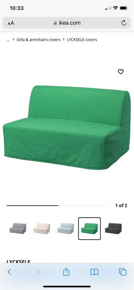 Photo of free Orange Futon cover (Spring Hill) #2