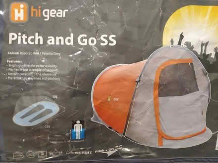 Photo of free Two person pop up tent (Charnock S12) #1