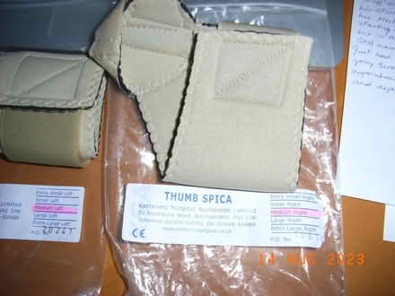 Photo of free Thumb supports (Spicas) (GL53 Leckhampton) #2