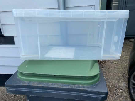Photo of free Large Plastic Box With Lid (CT5) #1