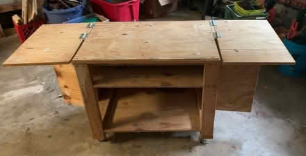 Photo of free Rolling workshop table (Wilmington) #1
