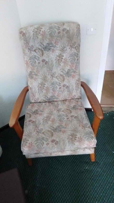 Photo of free Armchair with wooden arms (St Mary Cray, BR5) #1