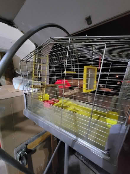 Photo of free Bird cage and stand (North Haledon NJ) #1