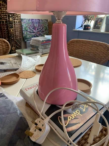 Photo of free Lamp - Pink… (Grays RM17) #3