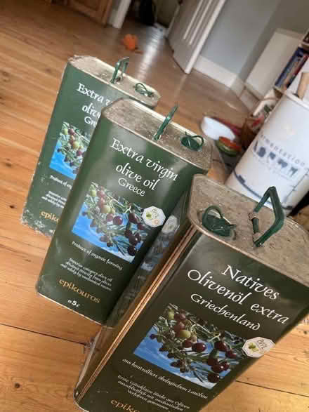 Photo of free Olive oil cans for planters (Shoreham-by-Sea BN43) #1
