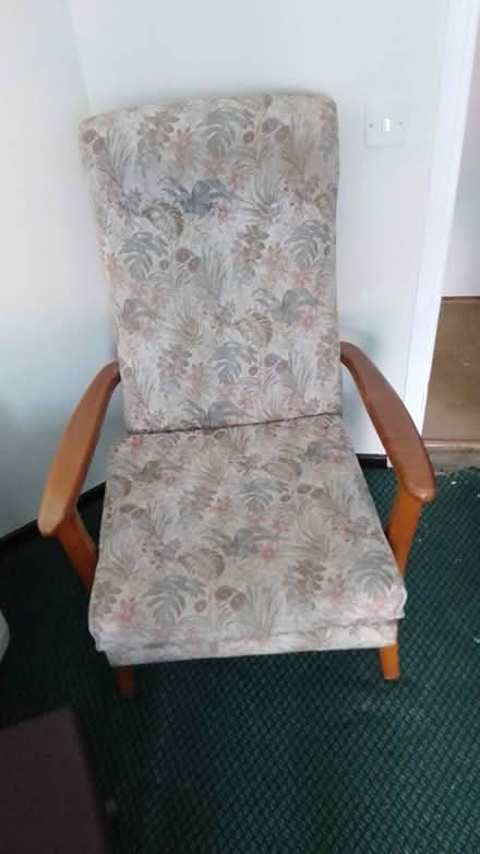 Photo of free Armchair with wooden arms (St Mary Cray, BR5) #1