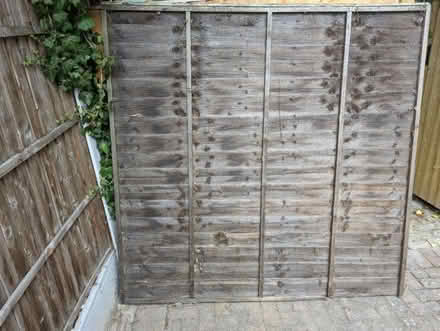 Photo of free Fence panel 6' x 6' (Chalkwell SS9) #1