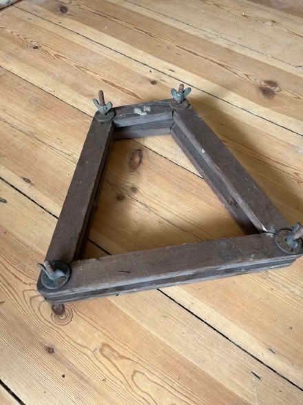 Photo of free Antique badminton racket and press (Shoreham-by-Sea BN43) #2