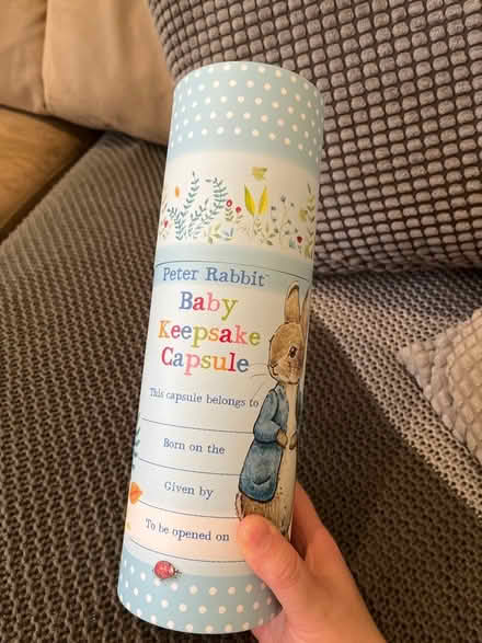 Photo of free Unused gift: baby keepsake capsule (W2) #1
