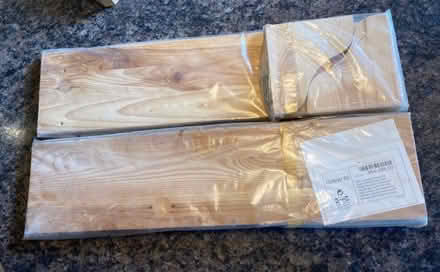 Photo of free Wall shelves with brackets (x2) (New Brighton CH45) #2