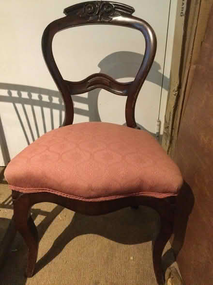 Photo of free Antique cherry wood chair (Etobicoke South) #1