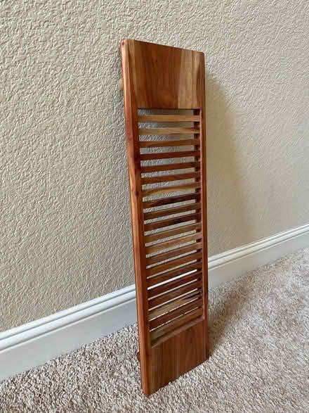 Photo of free Slatted Wood Bathtub Tray (West Frisco, Tx) #2