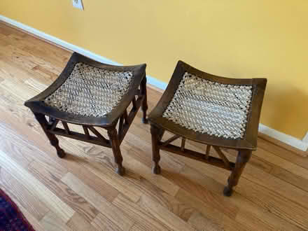 Photo of free 2 stools (RestonWater resistant) #1