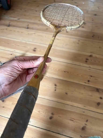 Photo of free Antique badminton racket and press (Shoreham-by-Sea BN43) #4