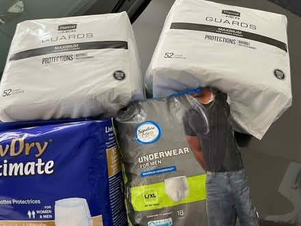 Photo of free Men’s disposable briefs (SS/ Colesville/ Stonegate) #1