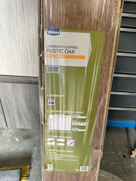 Photo of free Laminate flooring (Scraptoft Leicester LE7) #1
