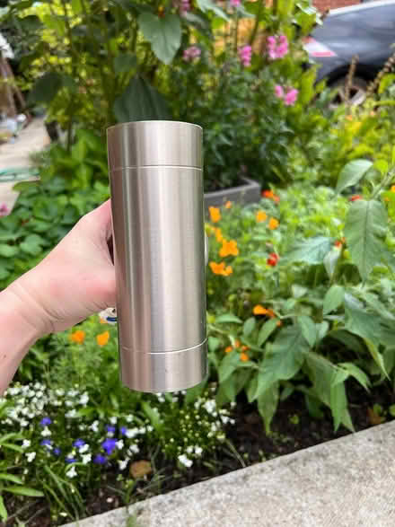 Photo of free Pair of steel outdoor lights (Gamlingay SG19) #3