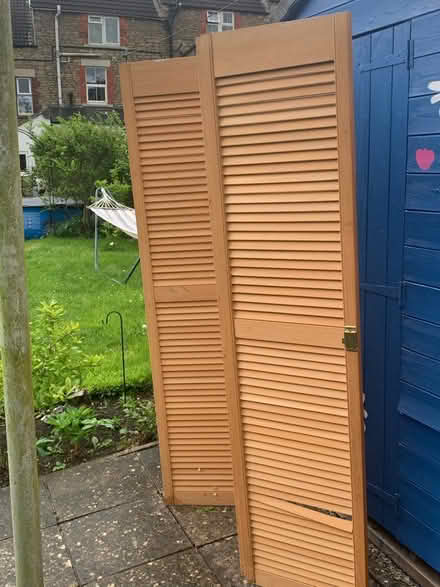 Photo of free Wooden Louvre Panels/Divider x3 (Frome - Summer Hill) #2
