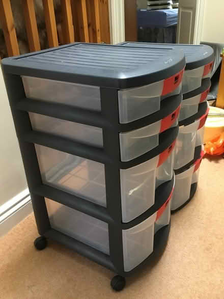 Photo of free Plastic Drawers (Honiton central) #1