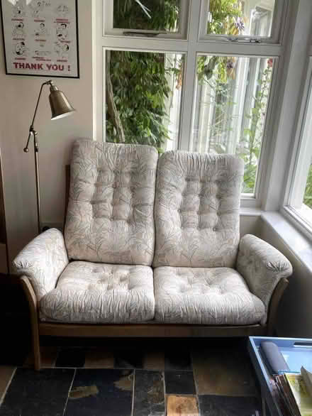 Photo of free Sofa wooden frame good used condition (Gillingham NR34) #1