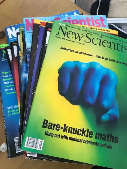 Photo of free New scientist magazines (Oswestry SY11) #1