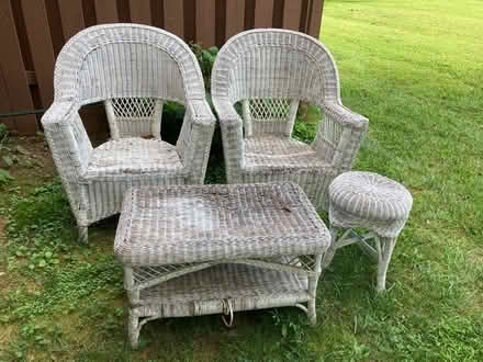 Photo of free Wicker patio furniture (20878) #1