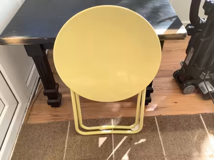 Photo of free Small metal table (Letchworth, grange) #1