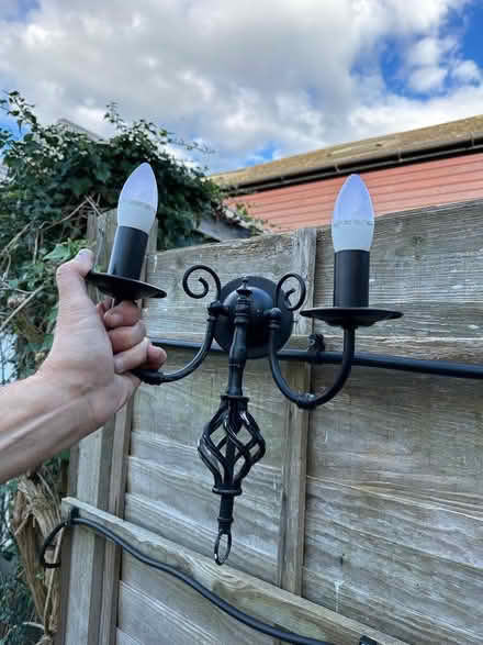 Photo of free Chandelier With 2 Matching Sconces (Presteigne LD8) #1