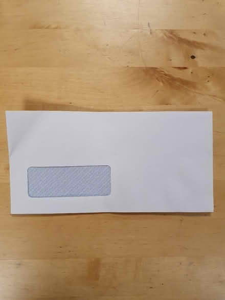 Photo of free Window Wallet Envelopes in White (Cultural Industries Quarter S1) #1