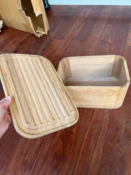 Photo of free Wooden bread bin (Dartmouth Park NW5) #2