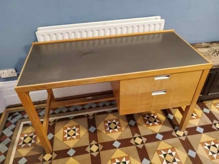 Photo of free Old skool wooden desk (Norham Manor OX2) #1