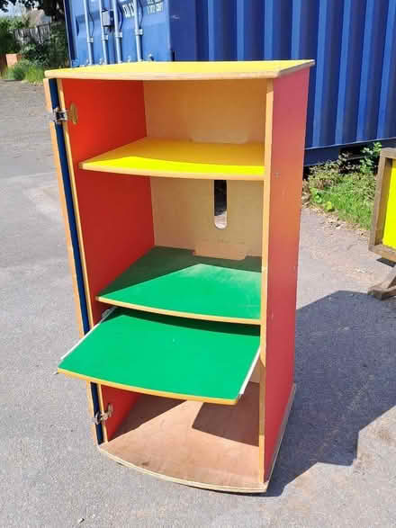 Photo of free Multi coloured computer cupboard (Asheridge Rd area HP5) #4