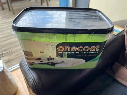 Photo of free Part tub of green paint (pinner HA5) #1